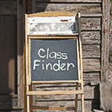 Class Finder Sign